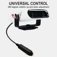 thumbnail image 3 of Car Space Heater, Two Speed Vehicle-Mounted Heater Fan with Two Adjustable Modes, Heating and Natural Airflow. Keeps Warm in Winter, Defrosting and Demisting, Cools Down in Summer(12V,White), 3 of 7