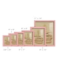 thumbnail image 3 of Antique Ship Plan IV -Framed Print w/glass-Sunset Pink, 3 of 8