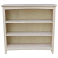 thumbnail image 2 of Pemberly Row 38" Wide Shaker Bookcase - 36 in H - Unfinished, 2 of 7