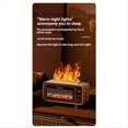 thumbnail image 5 of Difusor de Aceites Esenciales Flame, 7 Colores de Llama, Humidificador con Apagado Automático Sin Agua para Dormitorio, Yoga y Gimnasio B, 5 of 5