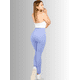 thumbnail image 3 of Set De 2 Leggings Casual o Deportivos Acampanados De Cintura Alta De Mujer En Color Sólido UNITALLA, 3 of 5