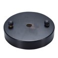 thumbnail image 4 of 10CM Ceiling Base Plate Round Metal Pendant Light Accessories 10cm Black Base, 4 of 7