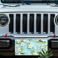 thumbnail image 5 of License Plate, Flower Pattern Decorative Front,Personalized Stainless Steel License Plate Cover For Men Women,12.2" X 6.2", 5 of 6