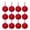 A, variant on Aoznliie Christmas Ornaments, Christmas Tree Ornaments with Soft Flocked Velvet Finish, 12 Pack Christmas Ball Ornaments for Tree Wreath Decor,5x3 in