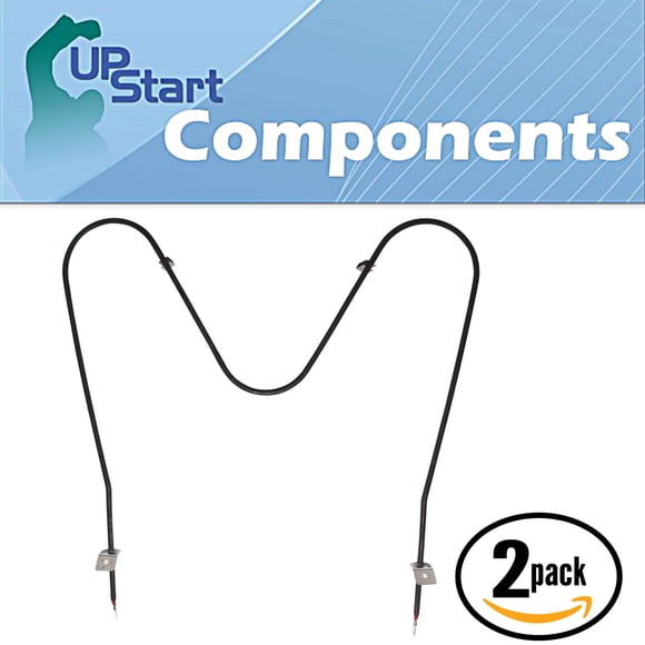 2-Pack Replacement Frigidaire FEF366ESE Bake Element - Compatible Frigidaire 316075104 Oven Heating Element
