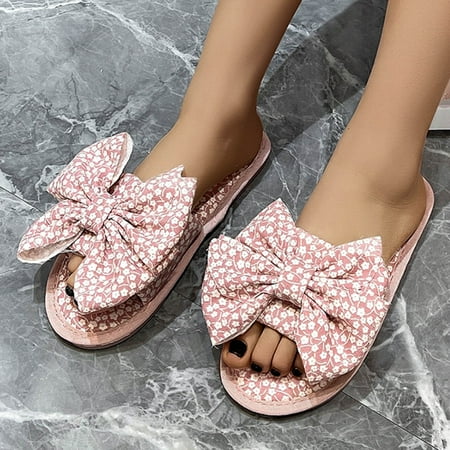 

〖Yilirongyumm〗 Pink 37 Slippers For Women Flat Fashion Breathable Womens Slippers Casual Outdoor Shoes Leisure Women s Slipper