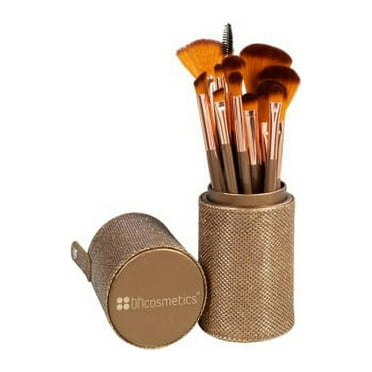 BH Cosmetics Shimmering Bronze Brush Set - Option : 12 Pc