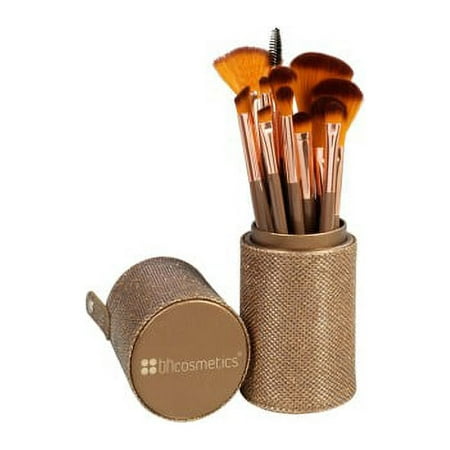 BH Cosmetics Shimmering Bronze Brush Set - Option : 12 Pc