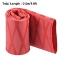 thumbnail image 4 of Unique Bargains Tube Rétractable Rouge 50mm Dia 1.6 Pieds 2:1 pour Canne à Pêche, 4 of 5
