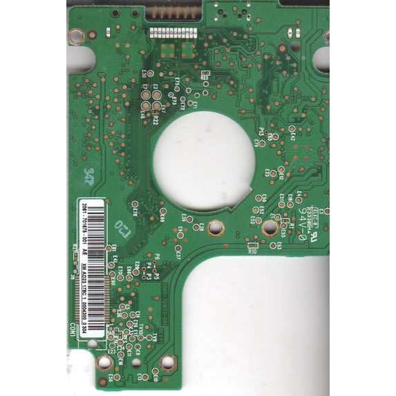 WD5000BMVV-11A1CS0, 2061-701675-001 AE, WD USB 2.5 PCB