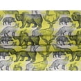 thumbnail image 5 of oneOone Velvet Yellow Fabric Wild Sewing Craft Projects Fabric Prints By Yard 58 Inch Wide, 5 of 7