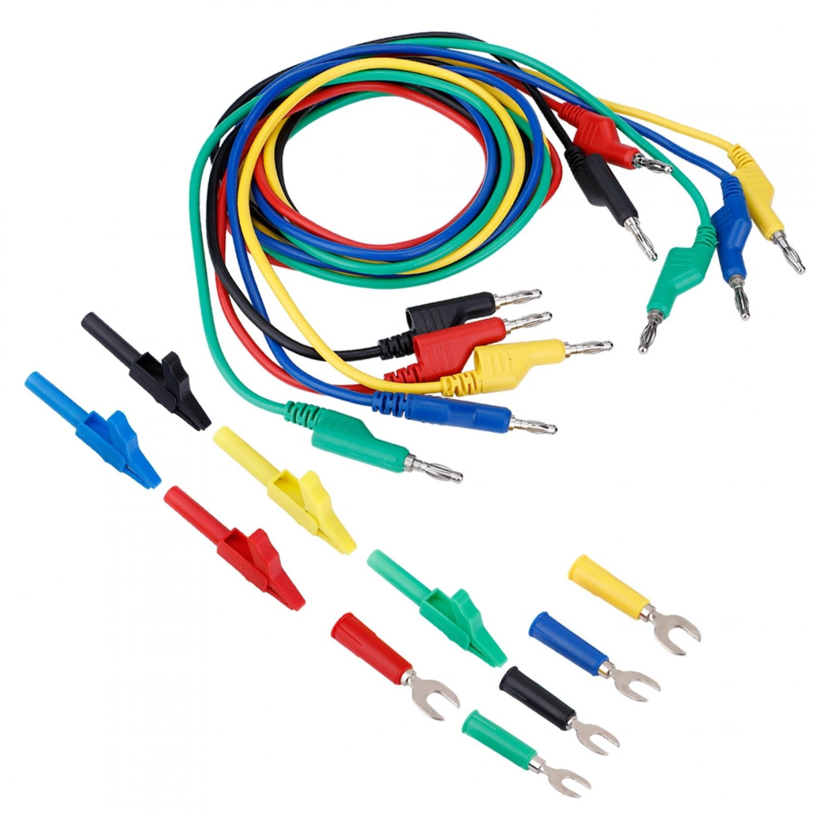 P1036A Solid Durable Banana Plug Test Banana Test Kit for Power Supplies General Purpose Professional Use Electronic Equipment P1036A Solid Durable Banana Plug Test Banana Test Kit for Power Supplies General Purpose Professional Use Electronic Equipment