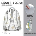 thumbnail image 5 of "Lovely Floral Cat Backpack - Wonderful Gift for Women, School Bookbag for Teens & College, Waterproof Laptop Bag with Cute Cat Print", 5 of 6