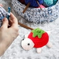 thumbnail image 3 of Tahtuvzn Decorative Accents Clearance! Turtle Hand Woven Yarn Crochet Small Turtle Figurine Mini Ornament Birthday Gift with High-end Feel, Gifts for Friend, 3 of 5