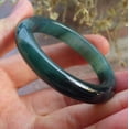 thumbnail image 5 of Certified Icy Blue Water Green Burma 100% Natural A JADE Jadeite Baby Bangle Bracelet 41 mm 646924 TN, 5 of 13