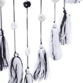 thumbnail image 4 of DecMode 12"W, 55"H Metal Bohemian Wall Decor, Black, 1-Piece, 4 of 9