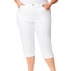 thumbnail image 1 of Vaqueros Amanda Capri de Gloria Vanderbilt para mujer, color blanco 10R, 1 of 3