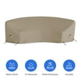 thumbnail image 4 of Covers & all Curved Outdoor Couch Cover, 1000D Waterproof, UV-Resistant Patio Furniture Cover, 4 of 7