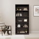 thumbnail image 1 of Mobi Librero 80cm Madera Nikola Chocolate 5 Entrepaños Organizador Mobi Muebles Moderno, 1 of 7