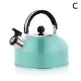 thumbnail image 1 of 3L Whistling Tea Kettle Flat Bottom Kettle Stainless Steel Tea Kettle Teapot, 1 of 1
