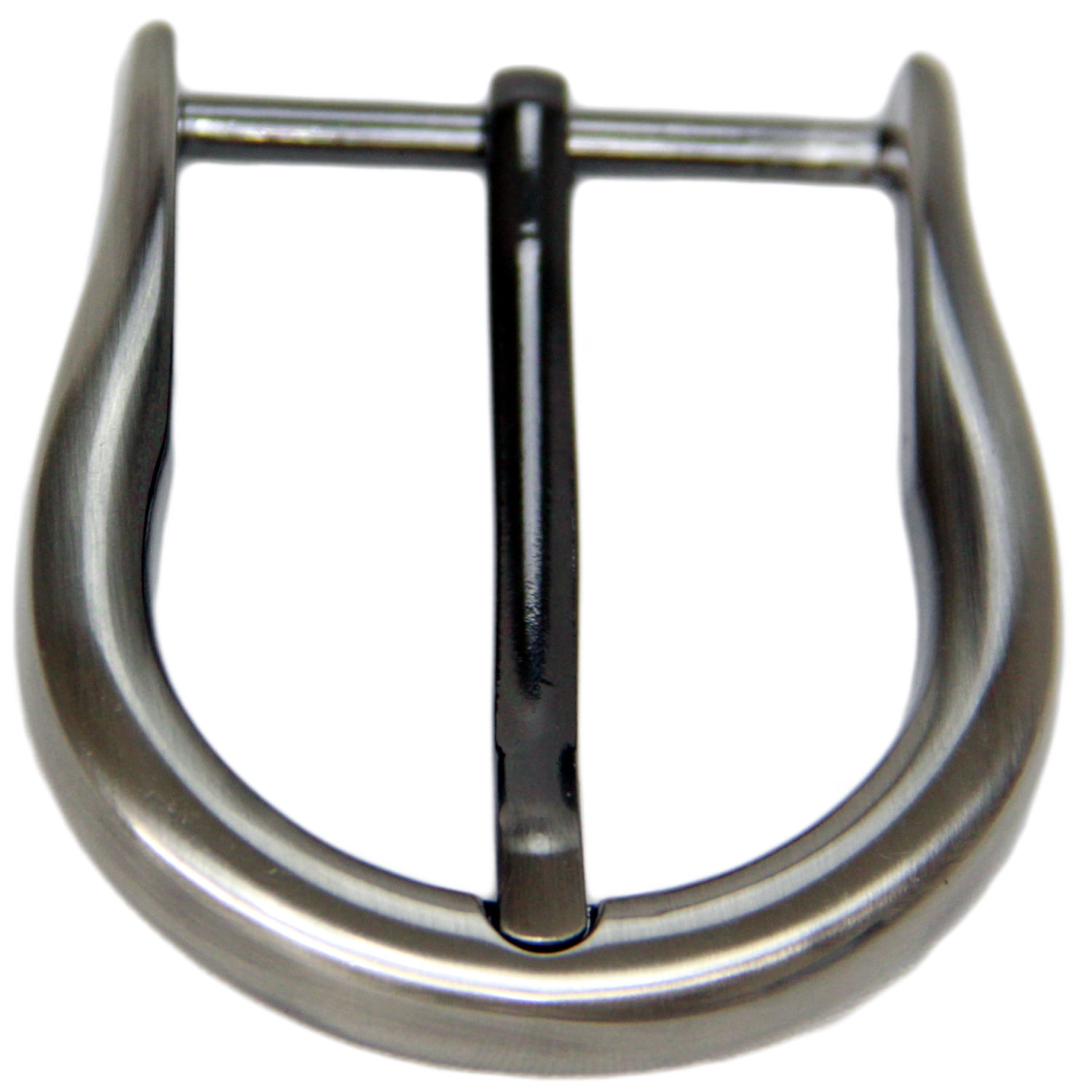 Belt buckle round appr. 60/40mm 1pc
