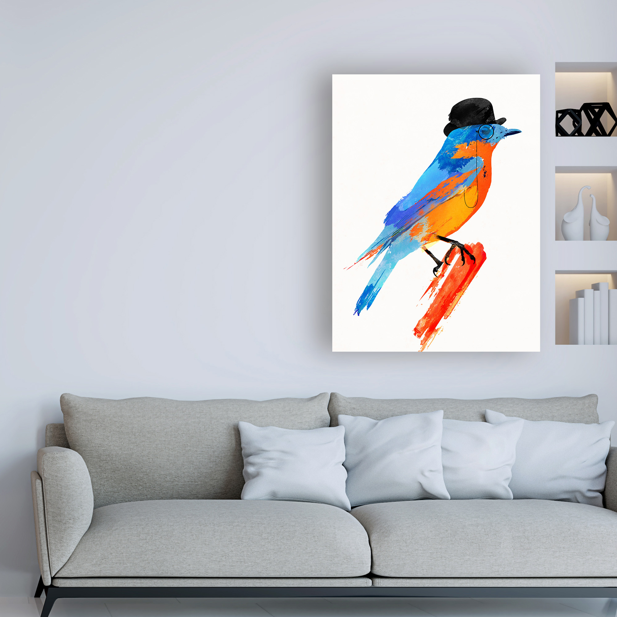 Trademark Fine Art 'Lord Bird' Canvas Art by Robert Farka