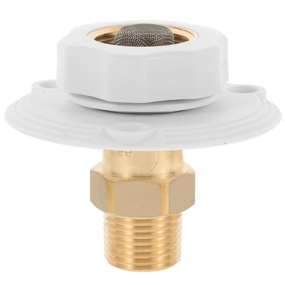 OFFIGAM Brass RV Water Inlet with Check Valve for Secure Connection and Efficient Control in RVs and Campers