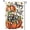 Orange, variant on diyeu Happy Fall Garden Flag 12x18 Inch Double Sided Outside, Pumpkin Autumn Rustic Yard Outdoor Flag