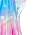 thumbnail image 5 of Tails for Swimming for Girls 7-8 Years Old Colorful Rainbow Swimsuit Necklace Bracelet Swimming Wear Outfit Sets Multicolour 8-9 Years, 5 of 6