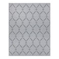 thumbnail image 2 of Gertmenian Ringley Araceli Transitional Geometric Silver Outdoor Area Rug, 8x10, 2 of 7