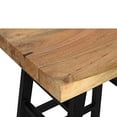 thumbnail image 3 of Urban Port Vintage Square Bar Stool, 3 of 5