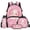 Axolotl Print, variant on Axolotl Print Lightweight Kids Backpack 4PCS Set with Lunch Box Pencil Pouch Water Bottle Sleeve for Elementary Middle School Boys Girls Students Back to School Gifts