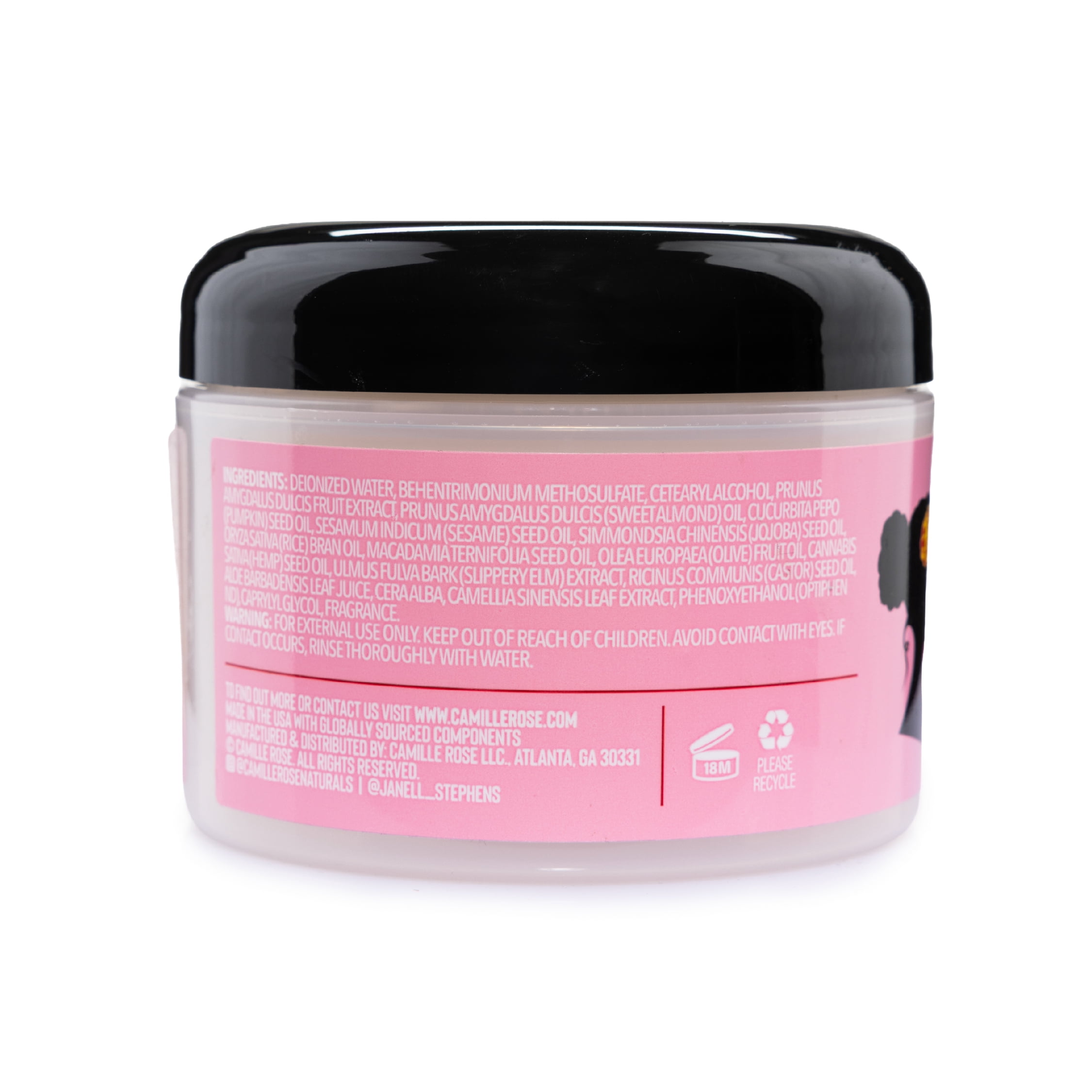 Camille Rose Almond Jai Smooth &  Elongate Twisting Butter with Sweet Almond Milk & Honey, 8oz