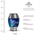 thumbnail image 2 of Disies Keepsake Urn for Adult Human Ashes for Male & Female - Small Urn for Ashes - Funeral Cremation Urns for Adult Men & Women - Mini Daisies Urns for Mom ( Size-3inch 2pc), 2 of 8