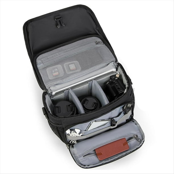 Bolsa de Almacenamiento para Cámara SLR, Bolso de Hombro para Cámara, Mensajero de Almacenamiento, Bolsa Impermeable Ligera Independiente