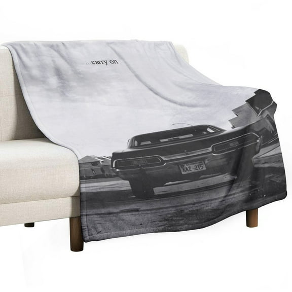 Supernatural Luxury Flannel Blanket - Super Soft Anti-Static Plush Warm Blanket for Sofa Bed - Extra Large Cozy Blanket for Men and Women, Home Decor Gift.