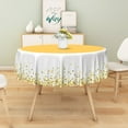 thumbnail image 5 of Lfeey Glitter Round Tablecloths for Wedding New Year's Party Camping Table Decorations, 70 Inch, 5 of 6