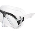 thumbnail image 3 of Máscara de buceo Cressi Matrix de 2 lentes, silicona transparente, 3 of 6