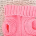 thumbnail image 2 of TELOLY Dog Clothes,High Collar Design Dog Sweaters,Fashionable Design Neck Warmth Dog Sweatshirt,White,Xs, 2 of 4