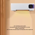 thumbnail image 4 of Calentador De Pared Eléctrico, Calefacción PTC, Control Remoto Con Temporizador Inteligente De 3 Niveles De Velocidad, Calentador De Espacio De Pared De Bajo Ruido Para, 4 of 7