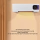 thumbnail image 4 of Calentadores Eléctricos De Pared Para Interiores, Calentadores De Espacio Con Control Remoto, Calentador Eléctrico De Pared Con 3 Velocidades De Ventilador Para El Hogar,, 4 of 7