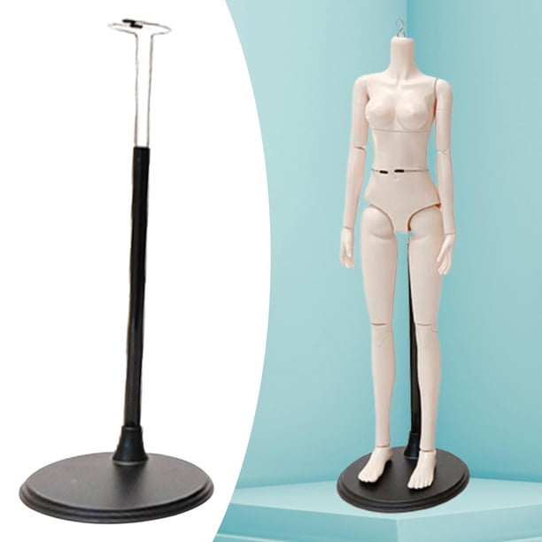 Support Réglable Pour Poupée Ou Figurine - Hauteur Adaptable Jusqu’à 60 Cm, Stable Et Portable