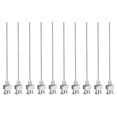 thumbnail image 1 of Unique Bargains 10 Pcs 20G 2 Inch Blunt Tip Dispensing Needle with Lure Lock for Refilling Liquid Inks Adhesives, 1 of 6