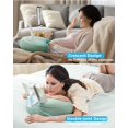thumbnail image 2 of Soporte para tableta SAIJI con soporte ajustable 360° para cama, color cian, 2 of 6