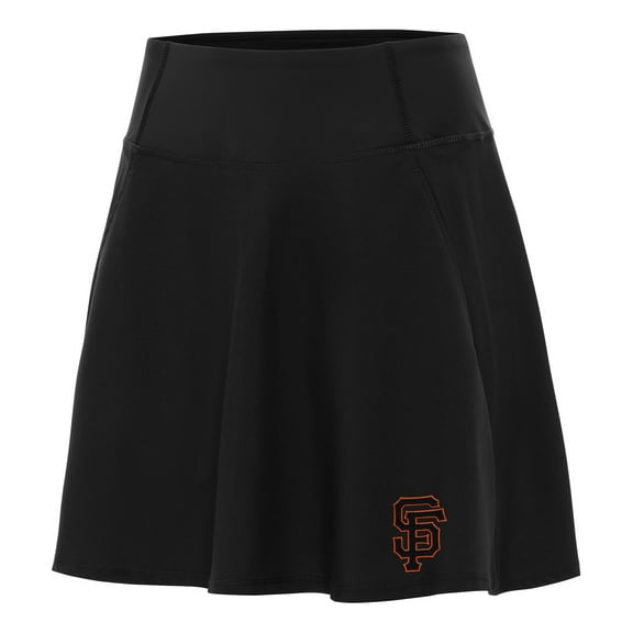 Women's Antigua Black San Francisco Giants Chip Skort