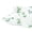 Botanical Leaf, variant on PixelForge 100% Cotton Queen Size Sheets,4 Piece Pure Percale Bed Sheets Set Deep Pocket Fits Mattress Upto 15",floral sprig pattern
