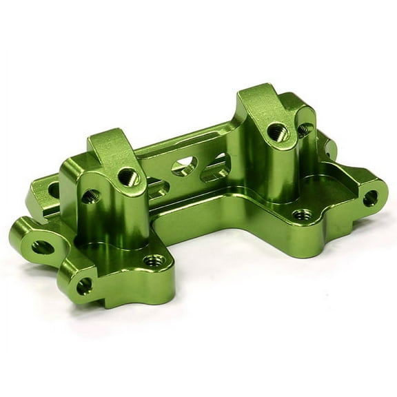 Integy RC Toy Model Hop-ups T8054GREEN Front Bulkhead for Traxxas 1/10 Electric Rustler & Slash 2WD