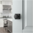 thumbnail image 3 of PSROUTSR260 Passage Round Knob and Traditional Square Rose with 6AL Latch and Dual Strike Bright Chrome Finish, 3 of 4