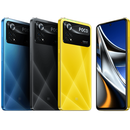 Xiaomi Poco X4 Pro 5G 128GB/6GB RAM 6.67" AMOLED Display 5000 mAh Battery Global Version Laser Blue (New)