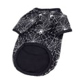 thumbnail image 1 of Pet  Shirt, Spiderweb Pattern Soft Polyester  Pet Clothes  For Party For Walking, 1 of 8